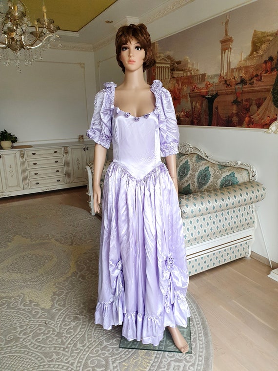 Victorian themed top party dress