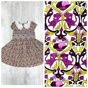 4T peter pan collar dress mouse print dress Baby dress girls dress Kids dress child dress toddler dress summer outfit Animal print dress