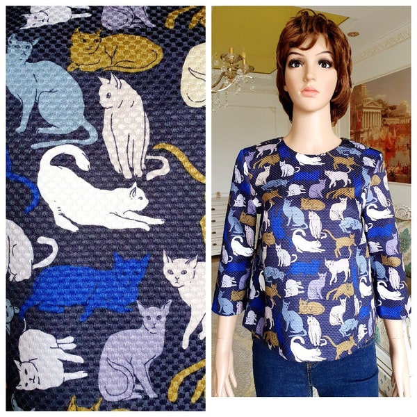 Animal Print Top Etsy