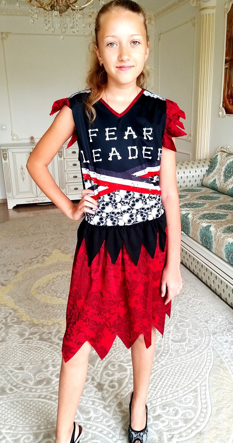 Day of the Dead Dress Zombie Costume Zombie Dress Halloween Etsy