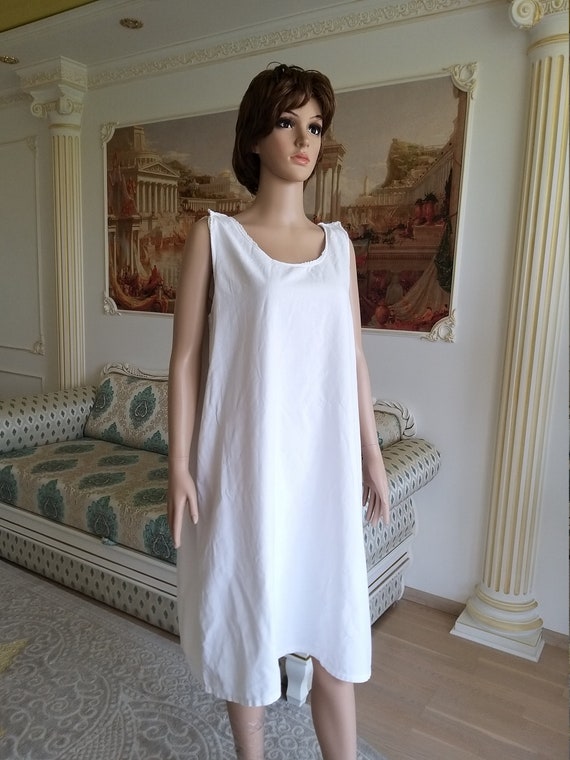 20s Antique Nightshirt vintage cotton Nightshirt … - image 9