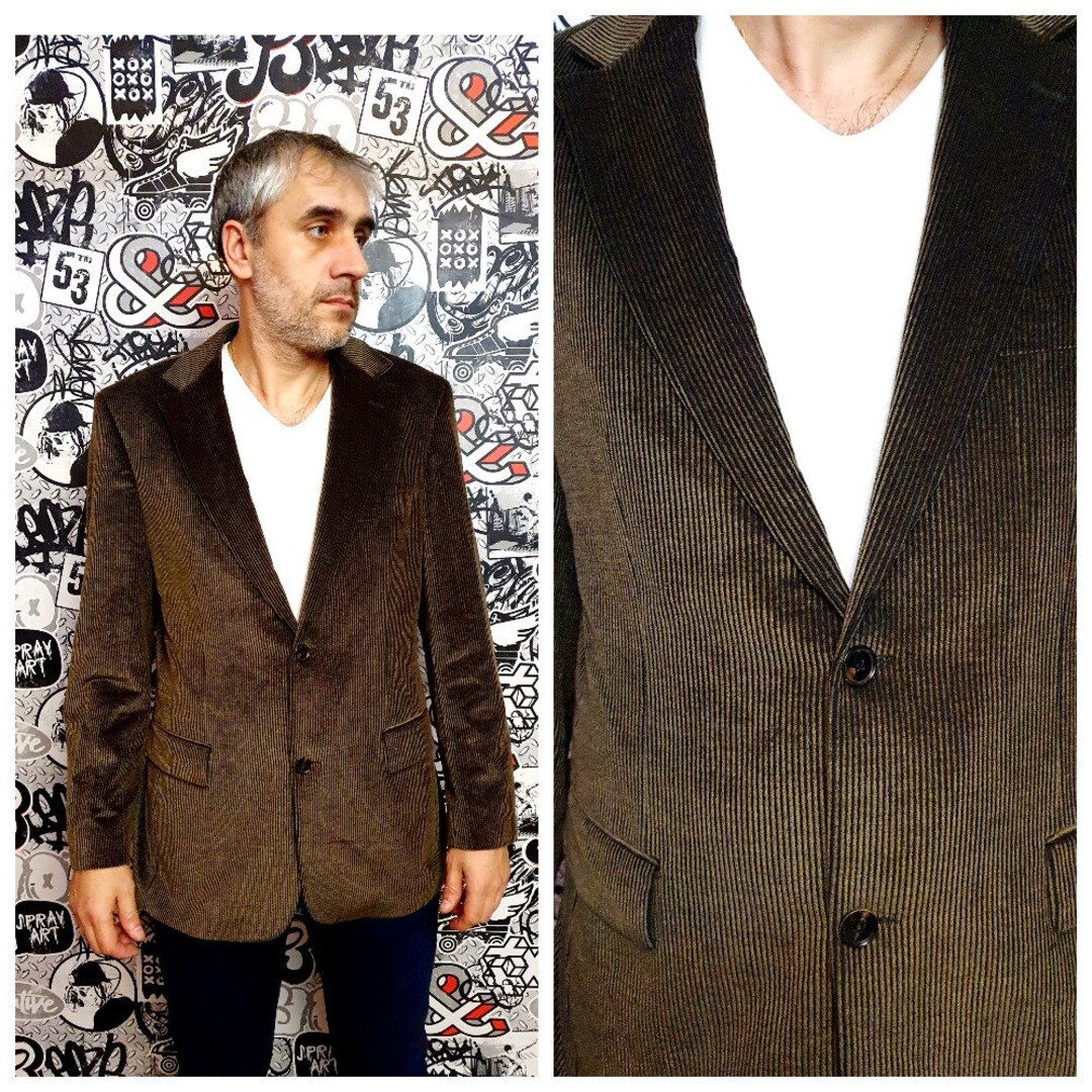 Men corduroy blazer shop