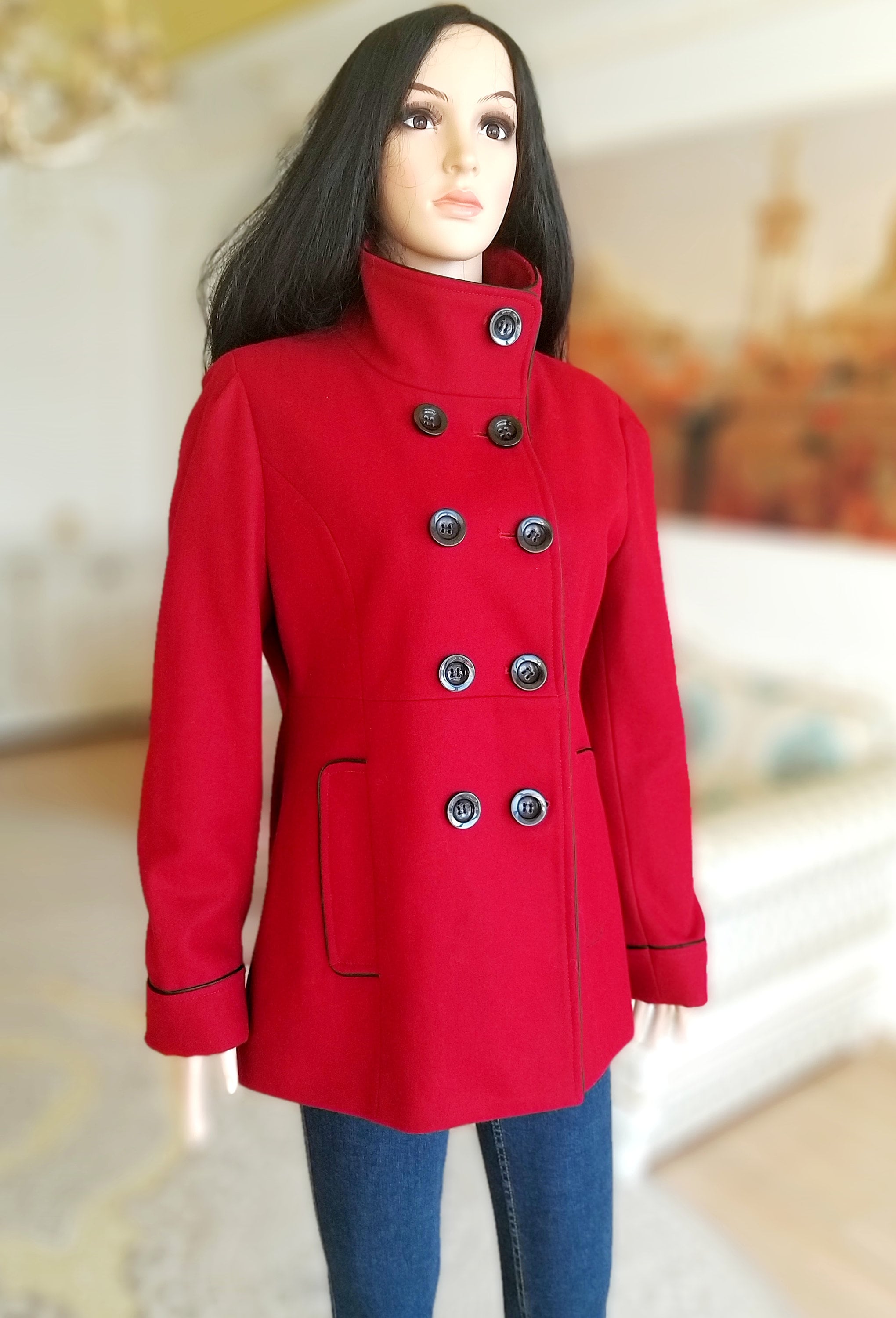 Adelina™ | Double-Breasted Coat