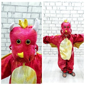 6 YEARS kids dragon costume Animal costume Toddler Costume carnival costume halloween costume Party Costume cosplay children