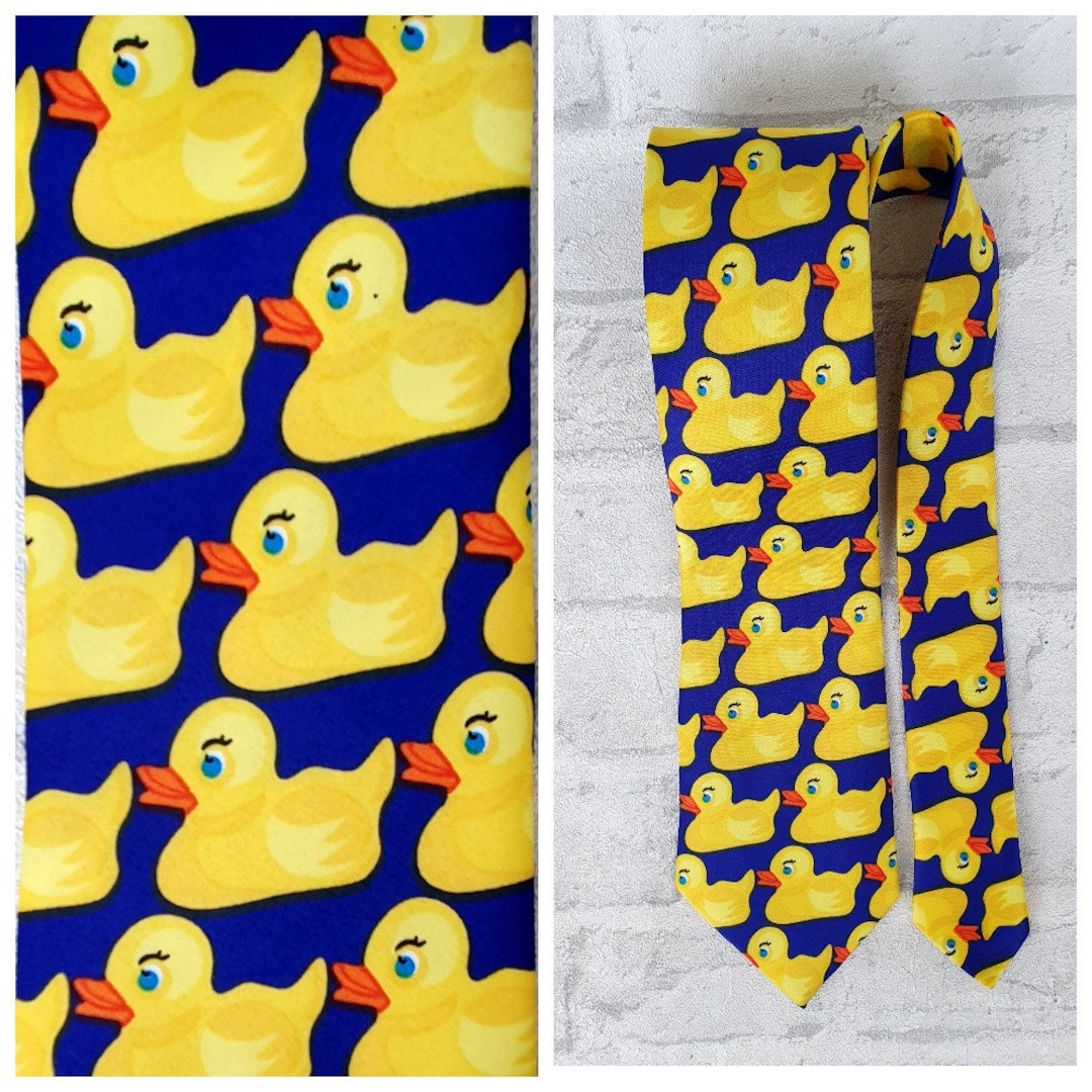 rubber duck tie