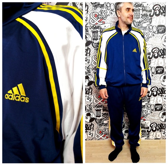 Adidas track suit XL Adidas sport suit vintage Pu