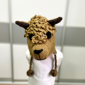 3T sheep hat winter accessory children hats baby hat wool Hat winter Hat kids Hat Warm Hat Animal child hats Earflap hats Ear flap hats