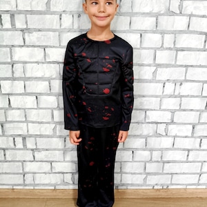 vintage 5T kids Zombie Monster vampire horror costume joker costume carnival halloween costume cosplay children costume