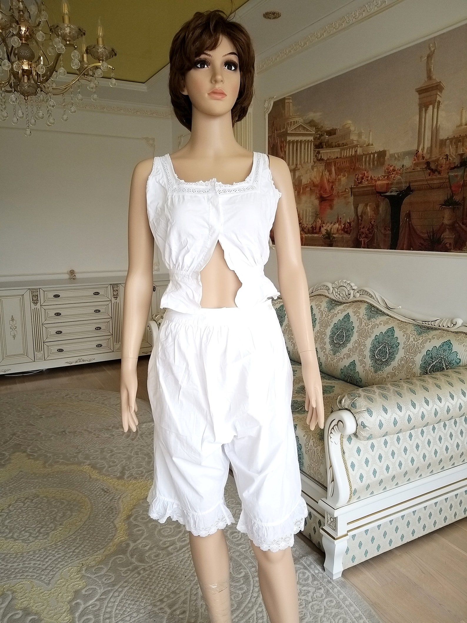 20s Victorian bloomers M Antique bloomers womens bloomers Etsy