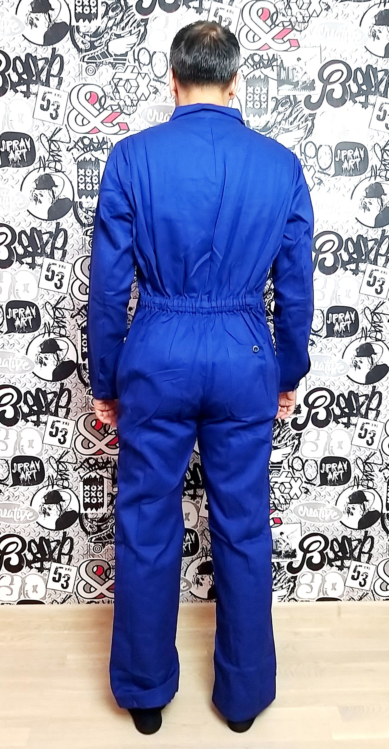 One Piece blue Coveralls vintage blue Jumpsuit mens Overalls Etsy