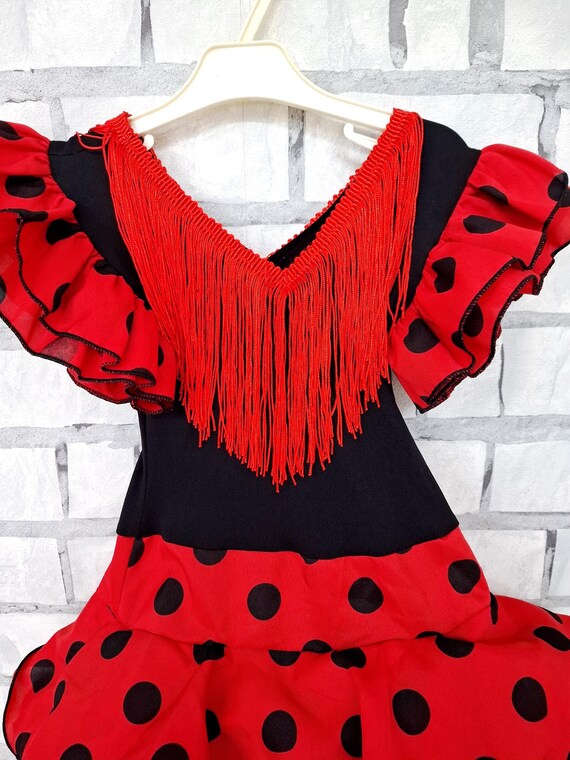 Black and red dress for kids discount