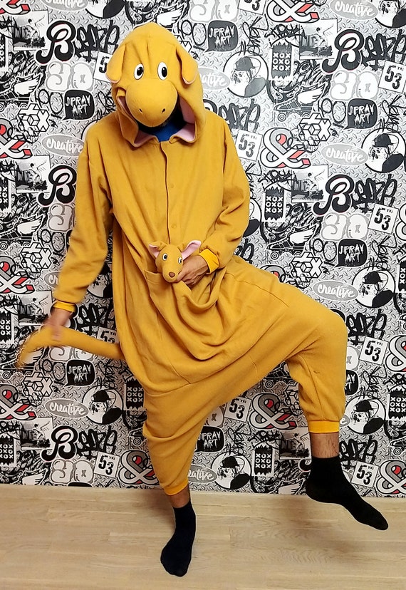ADULT ONE Size Cosplay kangaroo costume halloween… - image 8