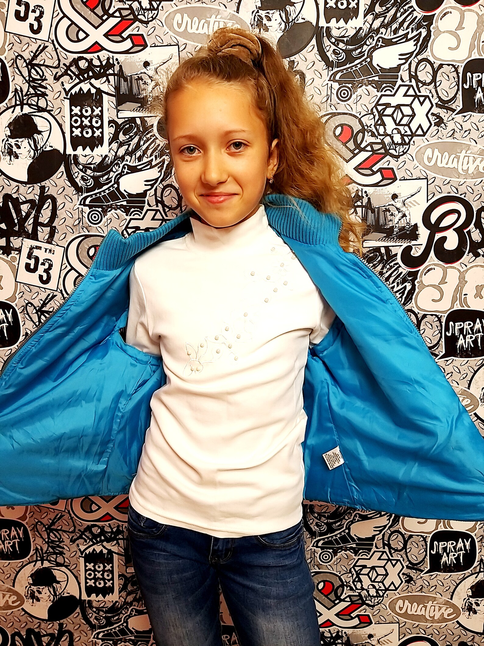 Puffer Vest Blue Childrens Vest 8 Child Vest Kids Vest Girl Etsy