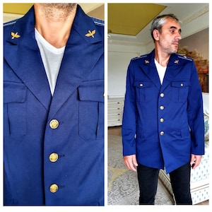 Militaire Kleding Heren militaire jas L politieman blazer Militair uniform militaire jas Militaire blazer Militaria Army Jacket Army blazer