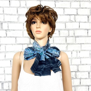 mothers day gift retro scarves Abstract  scarf for wife vintage skinny scarf bow scarf neck scarf Silk scarf head scarf