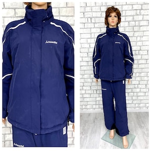 Mujer Mono de esquí azul marino con inserto blanco Mono de esquí brillante  Traje de invierno de esquí Traje de snowboard Pantalones cálidos de  invierno Traje de snowboard -  México