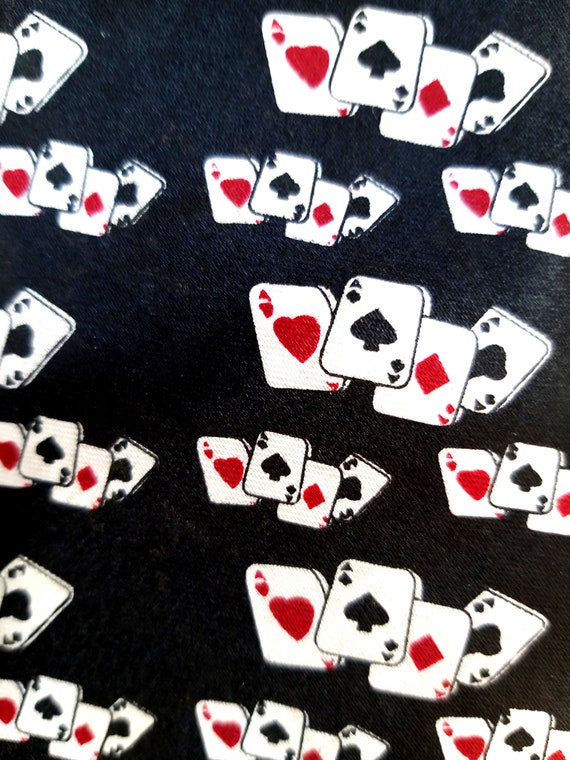 Poker gift skinny tie Groomsman tie casino tie da… - image 3
