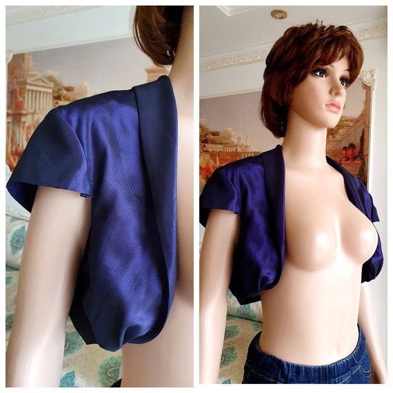 Bridal Bolero M Purple Top Purple Bolero L Purple Shrug