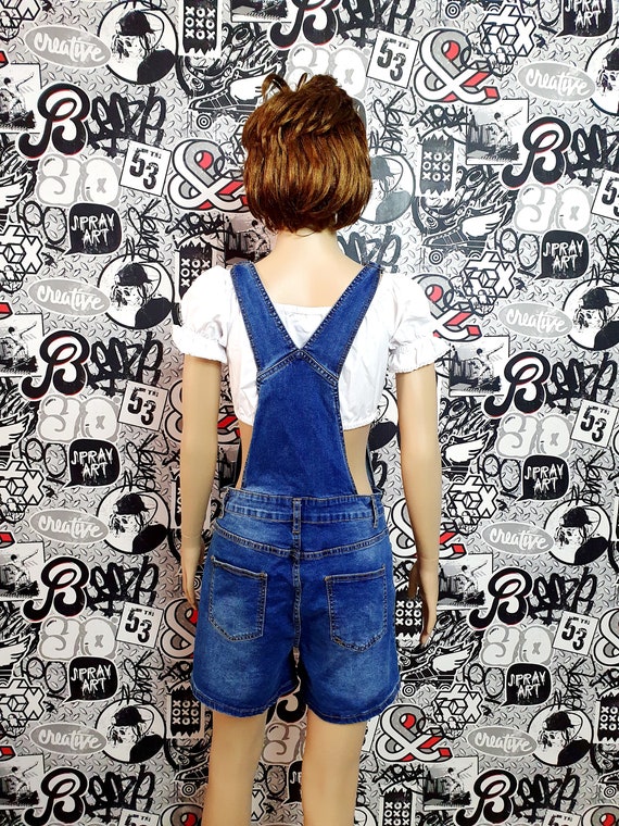 Denim Overall women overall short Denim jumpsuit … - image 6