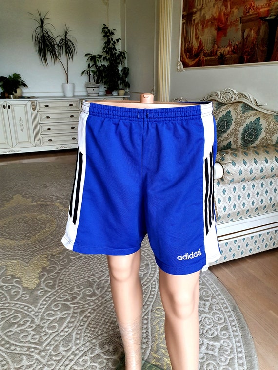 adidas shorts  M men shorts Vintage 90's Football… - image 2