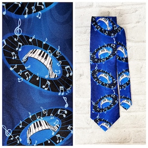 musician gift music gift note print tie party tie orchestra tie Novelty tie music tie music Necktie Mens tie musician tie piano print tie
