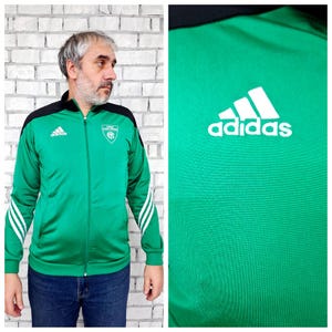 Green Adidas Jacket - Etsy Green Adidas Jacket - Etsy