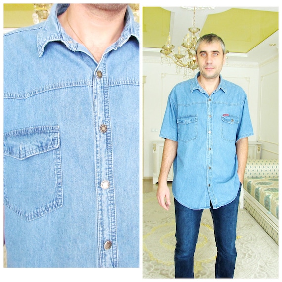 vintage denim shirts