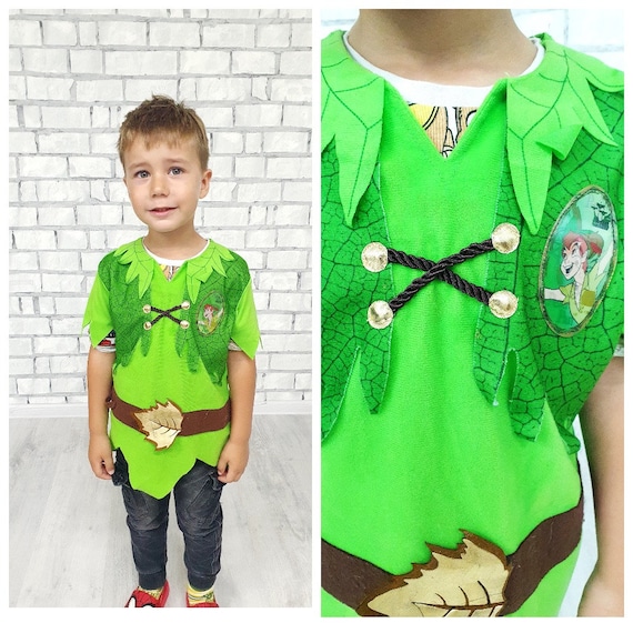 4T Kids Cosplay Kids Peter Pan Costume Kids Halloween Costume Baby