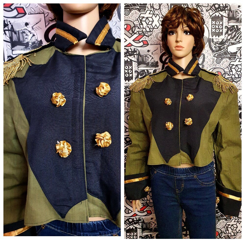 Multi-Patches Mixed Leather Varsity Blouson, Men's Fashion, Coats, Jackets  and Outerwear on Carousell