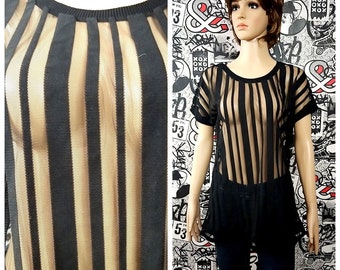 Sexy Black Blouse | Etsy