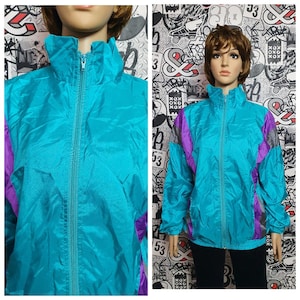Windbreaker womens athletic Clothing Spring Jacket purple Windbreaker Jacket Sport Coat Sports Jacket Windbreaker athletic jackets L