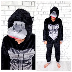 Gorilla onesie child hotsell