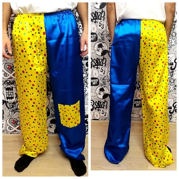 Unisex clown Costume party clown Clothing hallowee