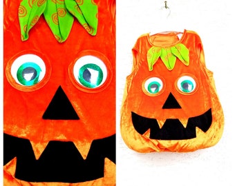 4T baby kids costume kids pumpkin costume baby costume kids halloween Clothing halloween costume pumpkin cosplay boys  children costume