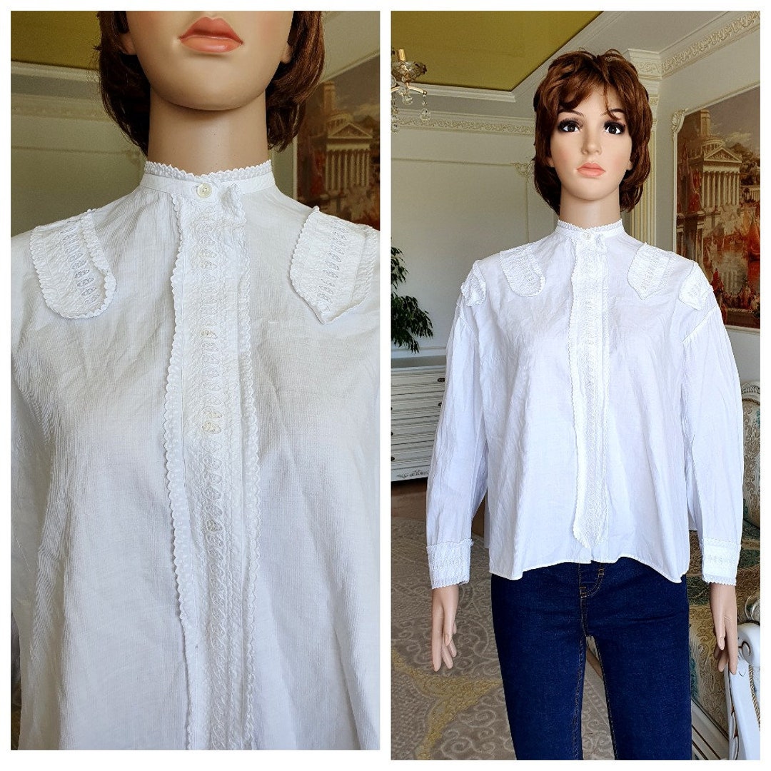Victorian Clothing Victorian Blouse Vintage Victorian Style - Etsy