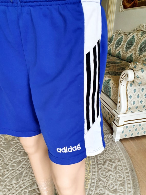 adidas shorts  M men shorts Vintage 90's Football… - image 3