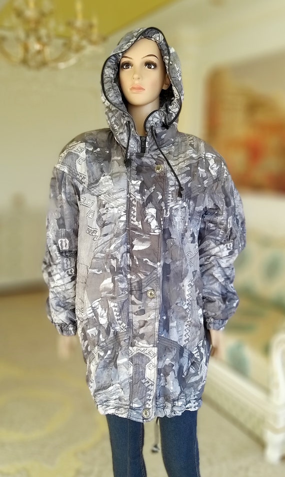 Hooded Ski Jacket Retro Ski Jacket Womens Clothing Warm Jacket Winter Sport Jacket Womens Jacket Winter Jacket Snow Jacket Skiing Jacket XL Etsy Ireland