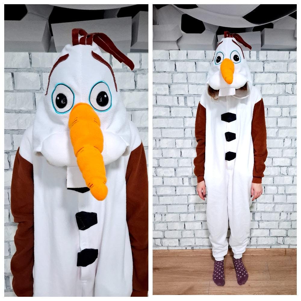 Olaf Maschera Di Carnevale Frozen Costume Carnevale Costume Olaf