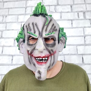 ADULT halloween Accessorie Latex mask Joker halloween mask monster mask scary mask Joker  costume Cosplay horror mask halloween costume