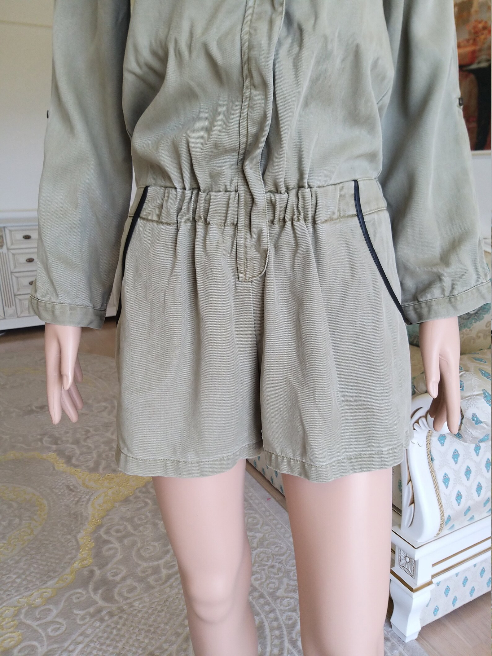 Womens Romber Khaki Romber One Piece Coveralls Women Coveralls Etsy