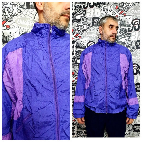 Purple Windbreaker Womens Windbreaker Mens Windbreaker Purple