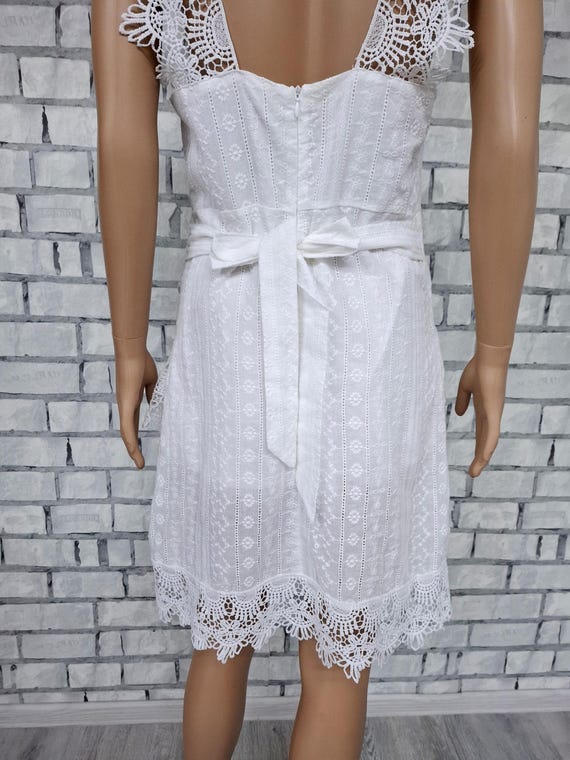 White Wrap Dress S Wedding Dress White Sundress White Dress Boho