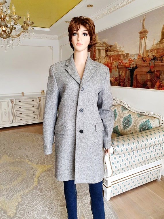 wool coats for women coat Vintage wool coat winte… - image 2