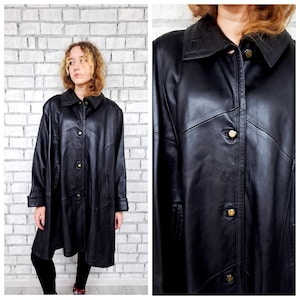 womens  leather blazer 3XL womens blazer black leather coat womens Leather coat black blazer Leather Clothing leather Jacket oversize blazer