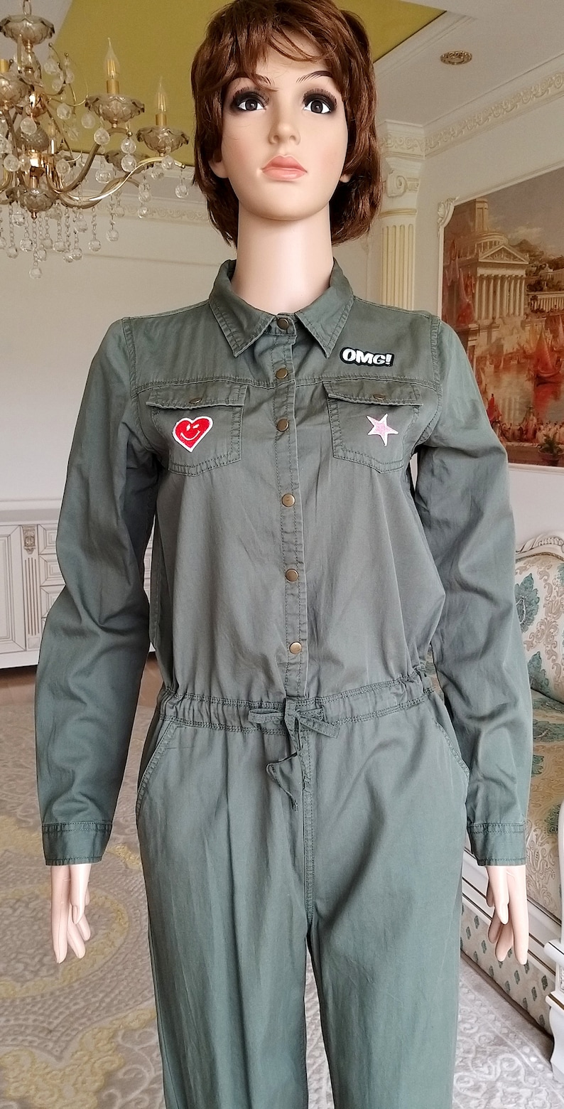 Military Coveralls M Womens Jumpsuit Womens Overalls Military Etsy