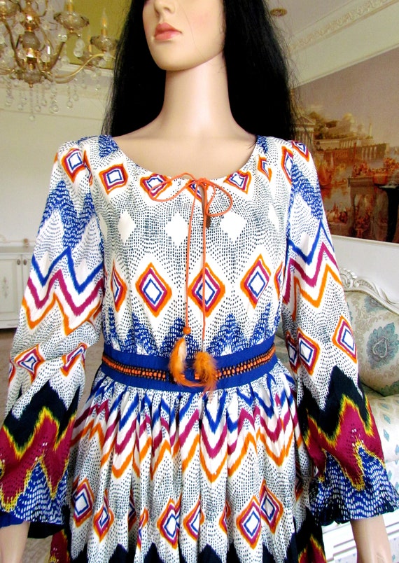 Aztec Print dress african print dress african dre… - image 2