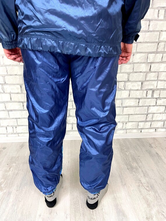 Blue Track Suit L Men's Track Suit 90s Colorful Sport Suit Blue Track Suit L Men's Track Suit 90s Colorful Sport Suit
