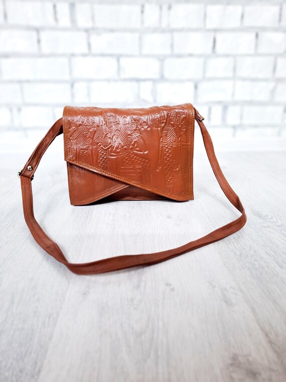 レザーバック キャメル ビンテージ レトロ LOEWE ロエベ ショルダー