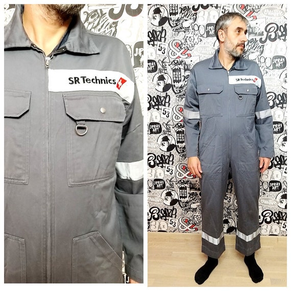 mens one piece work suit