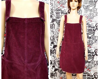 velvet overall dress